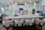 Beautiful gourmet kitchen with seating for 4